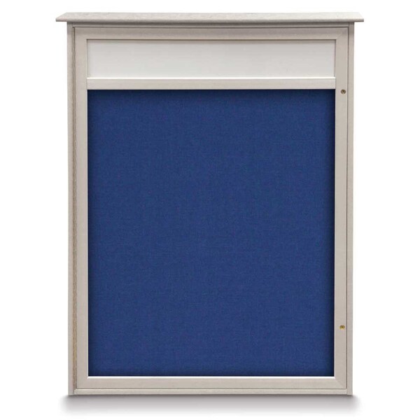 Double Door Enclosed Indoor Letterboard